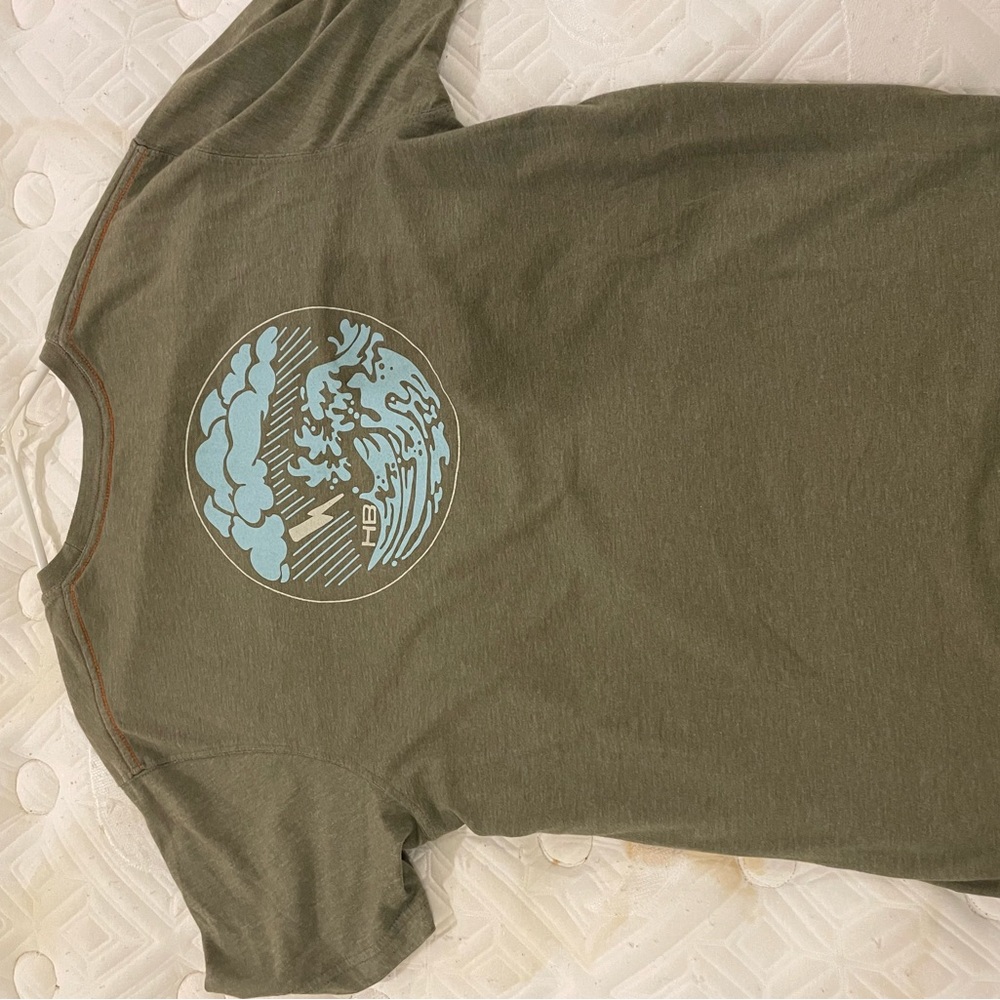 Howler Brothers Logo Pocket Surfer T-Shirt Blue Large